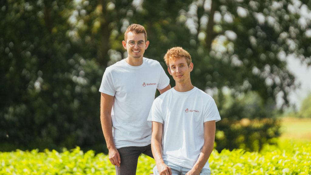 Maxime et Stephane, fondateurs der Bio Demain