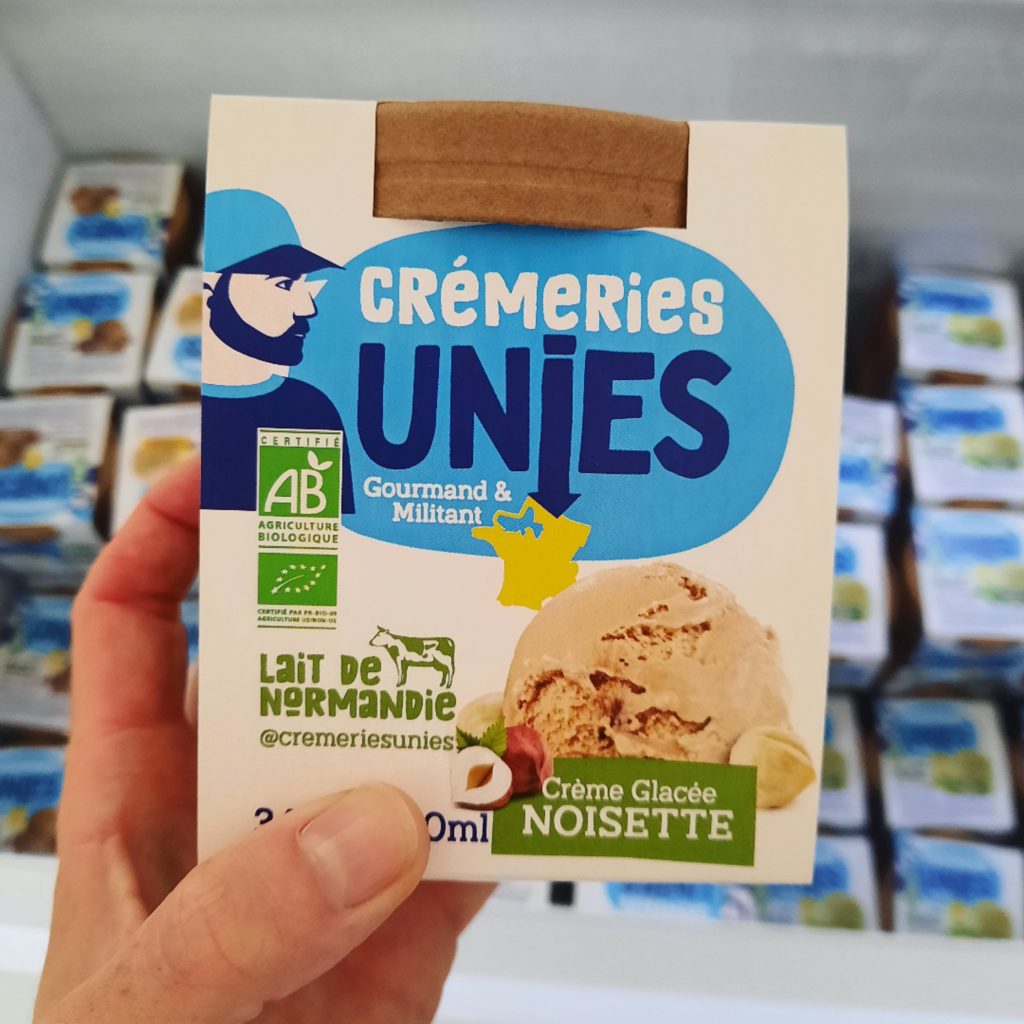 crème glacée Les Crémeries-Unies