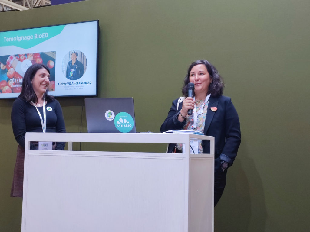 Péroline Baiguini et Guilia Ottavi, conférence BioED