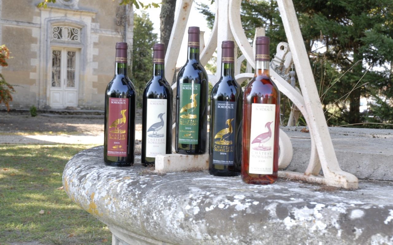Vins Bordeaux et Blaye Château Morillon