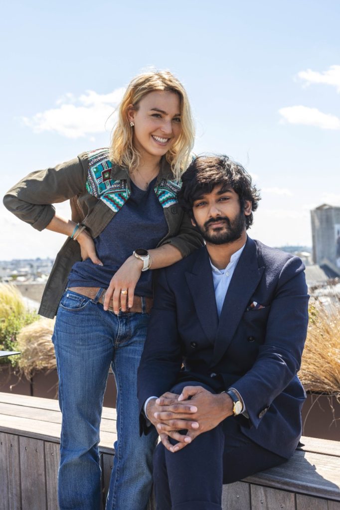 Marina Lemaire et Devan Ahmed, cofondateurs d'Archie